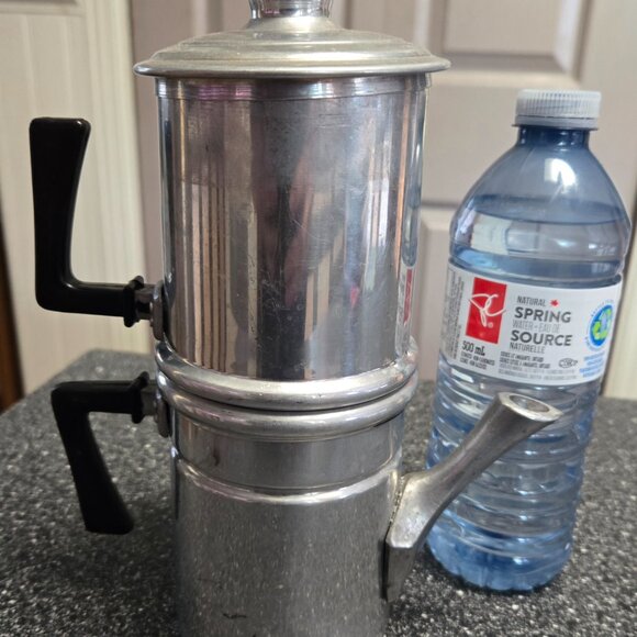 Vintage 1950s 1 cup Italian Flip & Drip Coffee / Expresso Maker Italy - Picture 5 of 5